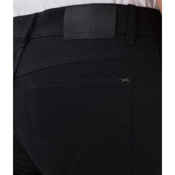 Brax Feel Good Cooper Fancy Regular Fit Pant Mens 44x32 Perma Black New - Picture 4 of 10